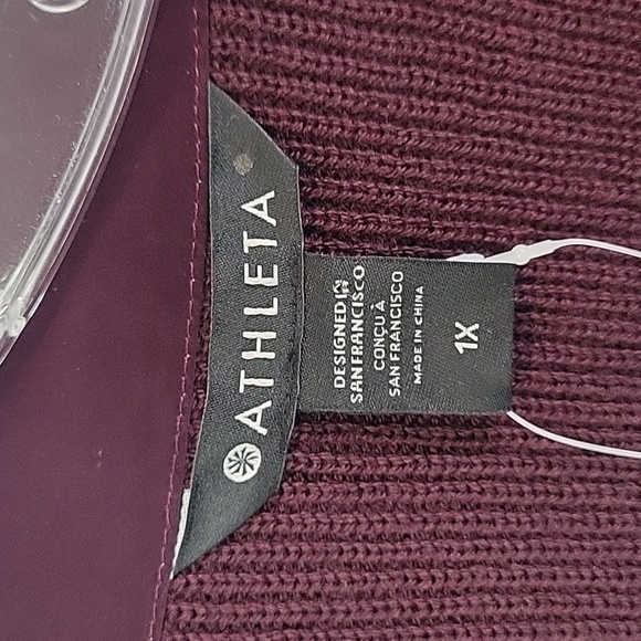 NEW Athleta Hanover Hybrid Vest  Size 1X Merino Wool 464618 Puffer - Picture 3 of 9